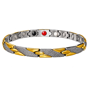 Bracelet Torsadé Titane bicolore